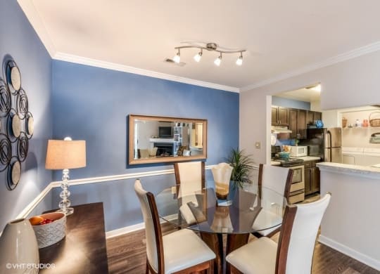 Separate Dining Area Off Breakfast Bar at Brittany Commons Apartments, Spotsylvania, Virginia